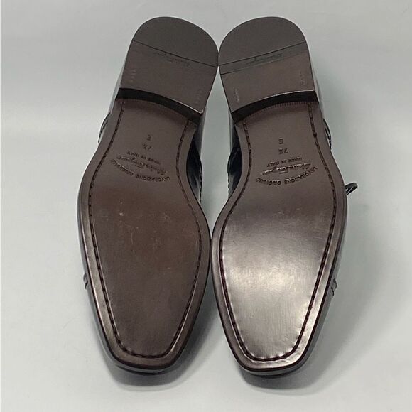 Salvatore Ferragamo Men's Seul Leather Oxford Shoes size 7.5E - Picture 11 of 12